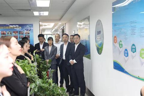 明光市市委书记被NG体育企业文化深深感动 | 深入沟通合作空间广阔